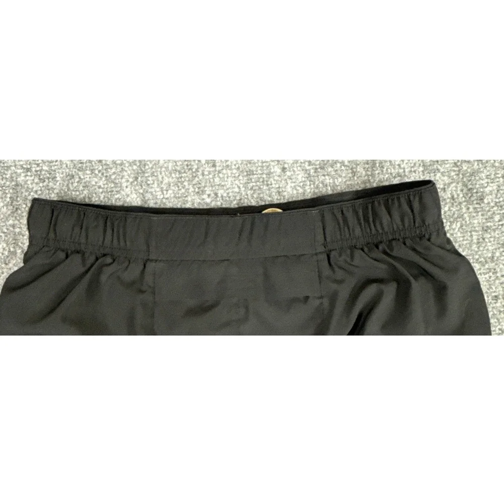 Nike Womens Small 5 Inch Inseam Black Dri-FIT Drawstring Running Shorts